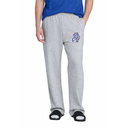 Suffield Lacrosse "NewCat" Open Bottom Fleece Sweat-pant
