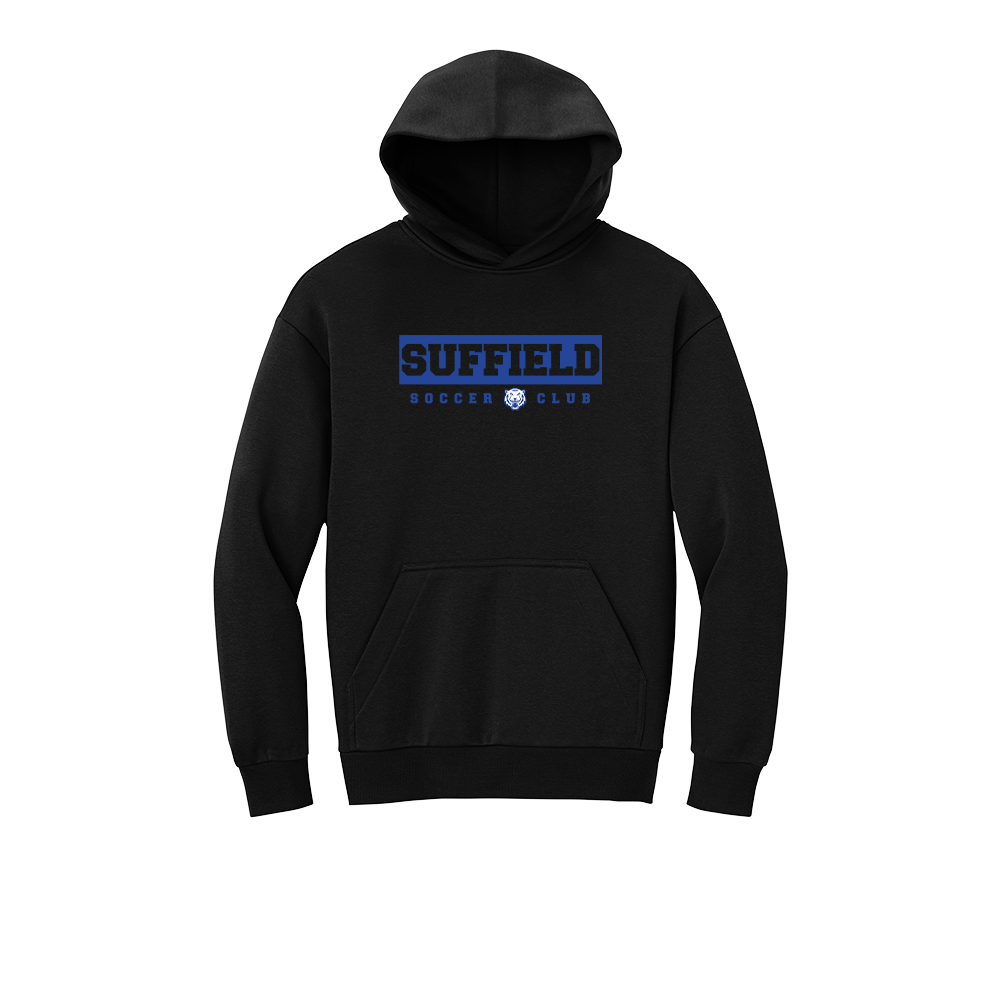 Suffield Soccer Club "Line" Adult Heavyweight Fleece Hoodie
