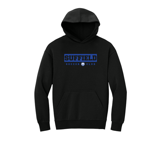 Suffield Soccer Club "Line" Adult Heavyweight Fleece Hoodie
