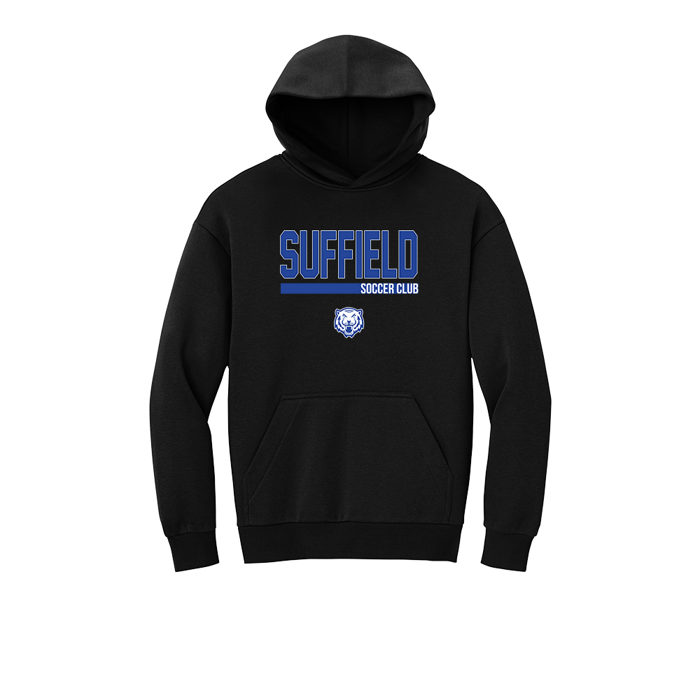Suffield Soccer Club "Stack" Adult Heavyweight Fleece Hoodie