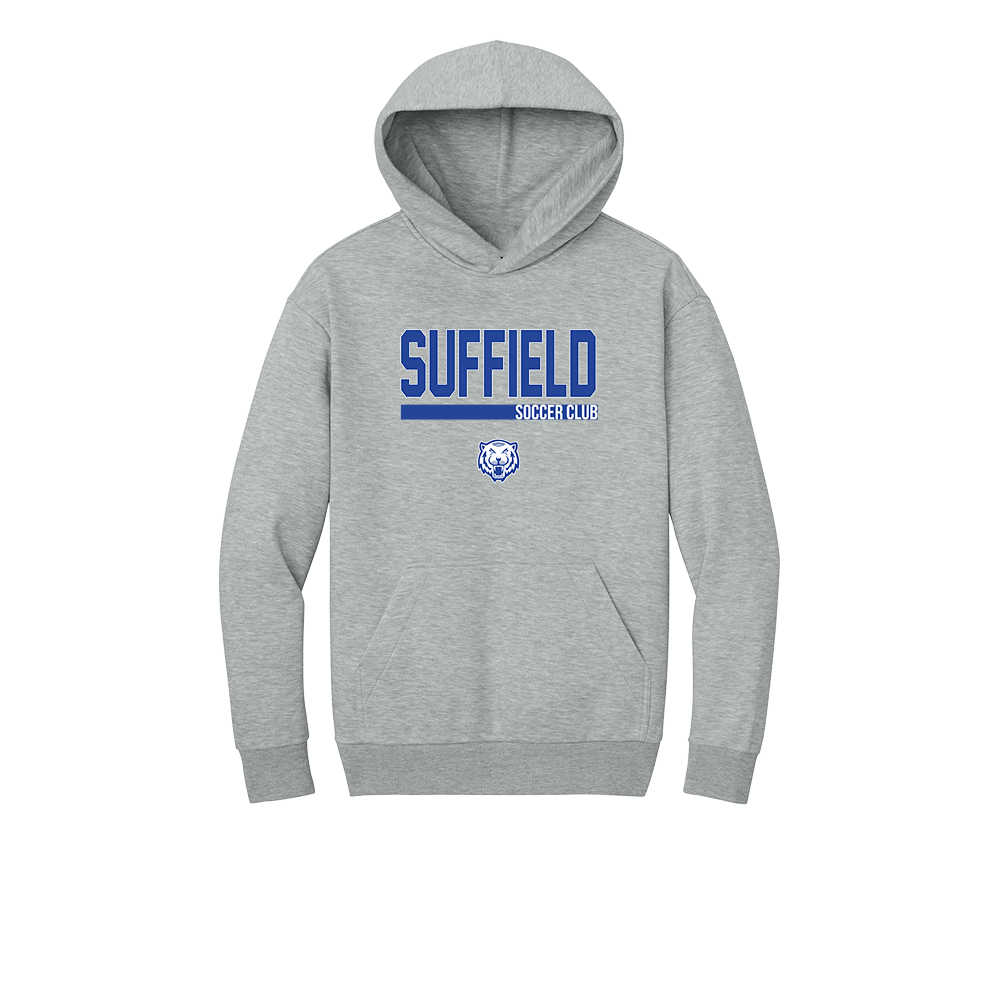 Suffield Soccer Club "Stack" Adult Heavyweight Fleece Hoodie