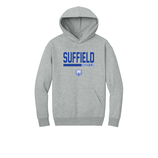 Suffield Soccer Club "Stack" Adult Heavyweight Fleece Hoodie