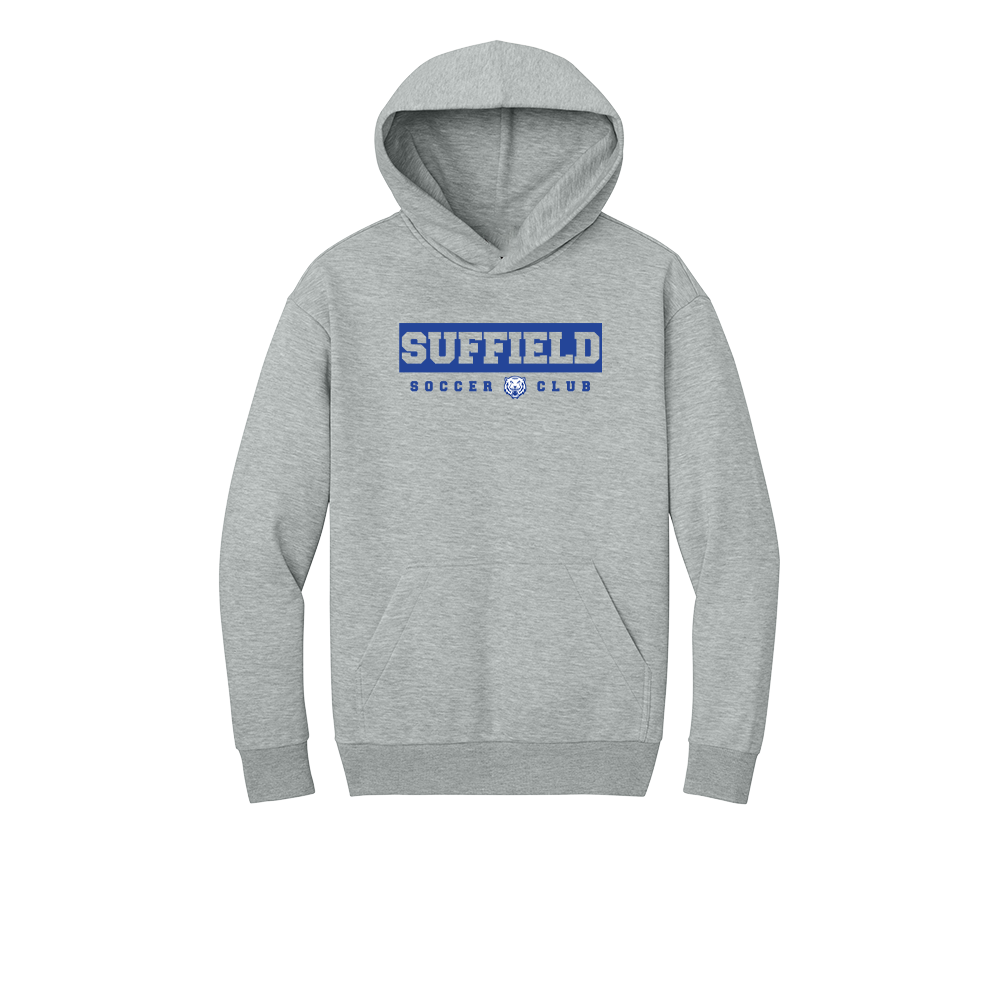 Suffield Soccer Club "Line" Adult Heavyweight Fleece Hoodie