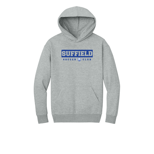 Suffield Soccer Club "Line" Adult Heavyweight Fleece Hoodie