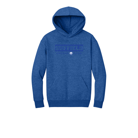 Suffield Soccer Club "Line" Adult Heavyweight Fleece Hoodie