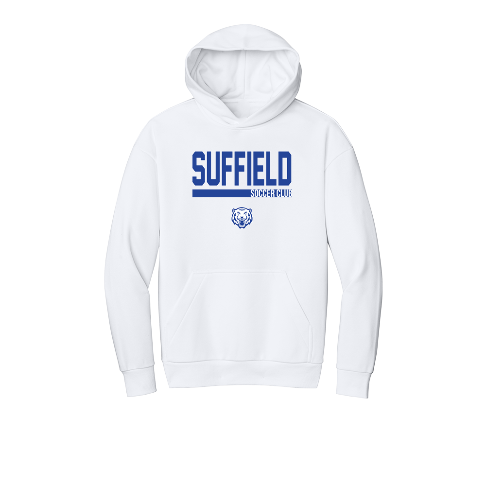 Suffield Soccer Club "Stack" Adult Heavyweight Fleece Hoodie