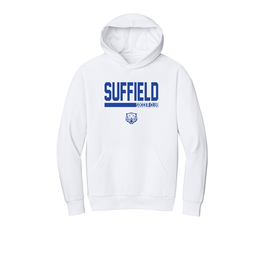 Suffield Soccer Club "Stack" Adult Heavyweight Fleece Hoodie