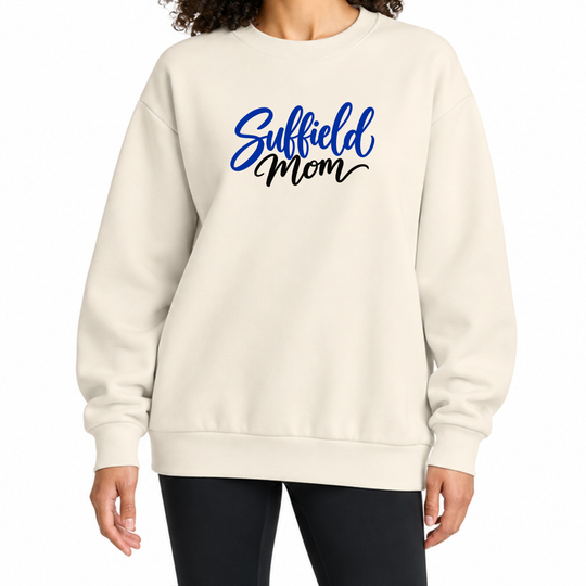 Suffield PTO "Mom" Heavyweight Crewneck Sweatshirt