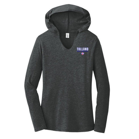 Tolland Ladies Tri-Blend T-Shirt Hoodie