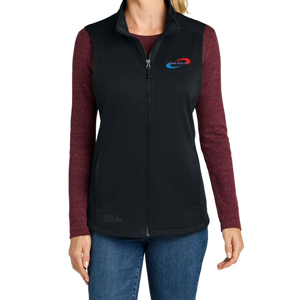 West Side Oil Ladies Eddie Bauer® Fleece Vest (Embroidered)