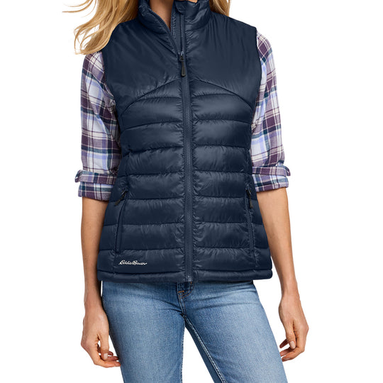 Eddie Bauer® Women's Quilted Vest (Embroidery)