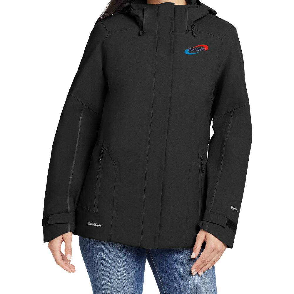 West Side Oil Eddie Bauer® Women's Plus Insulated Jacket (Embroidered)