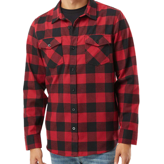 Kelly Fradet Unisex Flannel Shirt (Embroidered)