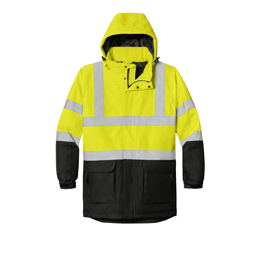 Port Authority® ANSI 107 Class 3 Safety Heavyweight Parka (Embroidered)