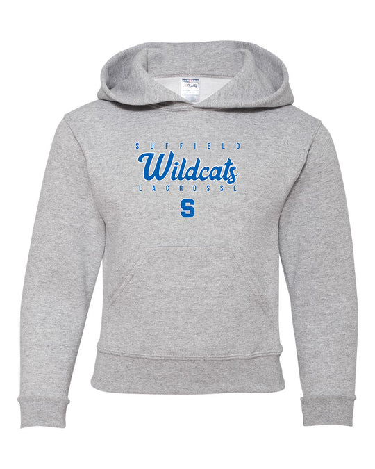 Suffield High Lacrosse - Youth Hoodie "SHL" - 996YR (color options available)