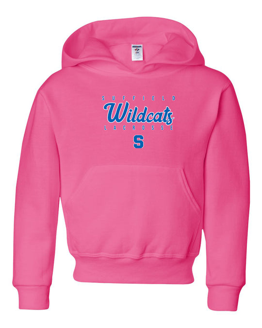 Suffield High Lacrosse - Youth Hoodie "SHL" - 996YR (color options available)