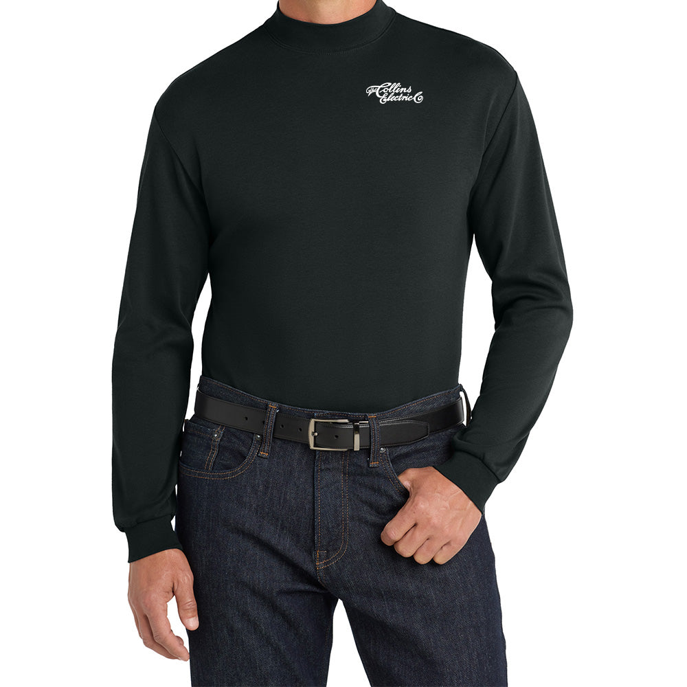 Collins Electric Knit Mock Turtelneck