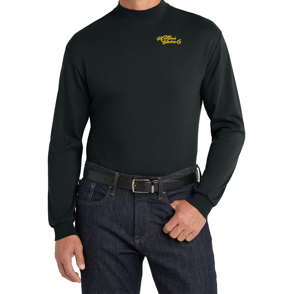 Collins Electric Knit Mock Turtelneck