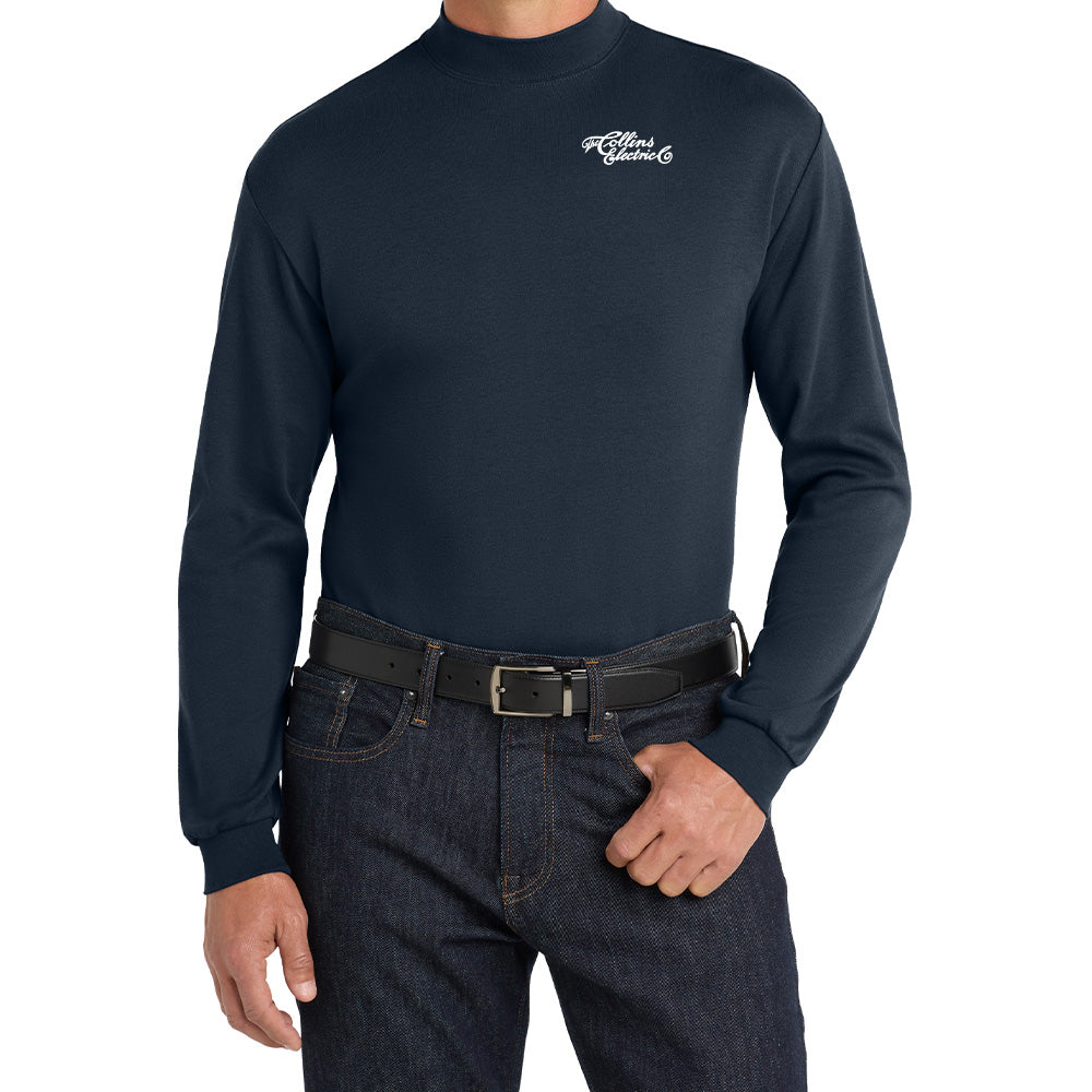 Collins Electric Knit Mock Turtelneck