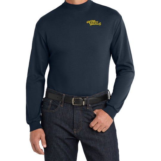 Collins Electric Knit Mock Turtelneck
