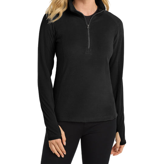 Port Authority® Women's Microfleece 1/2-Zip Pullover