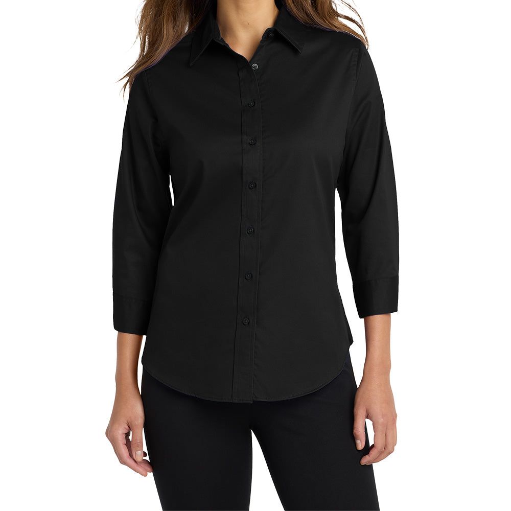 Port Authority® Women's 3/4-Sleeve Easy Care Shirt