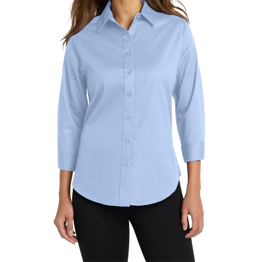 Port Authority® Women's 3/4-Sleeve Easy Care Shirt