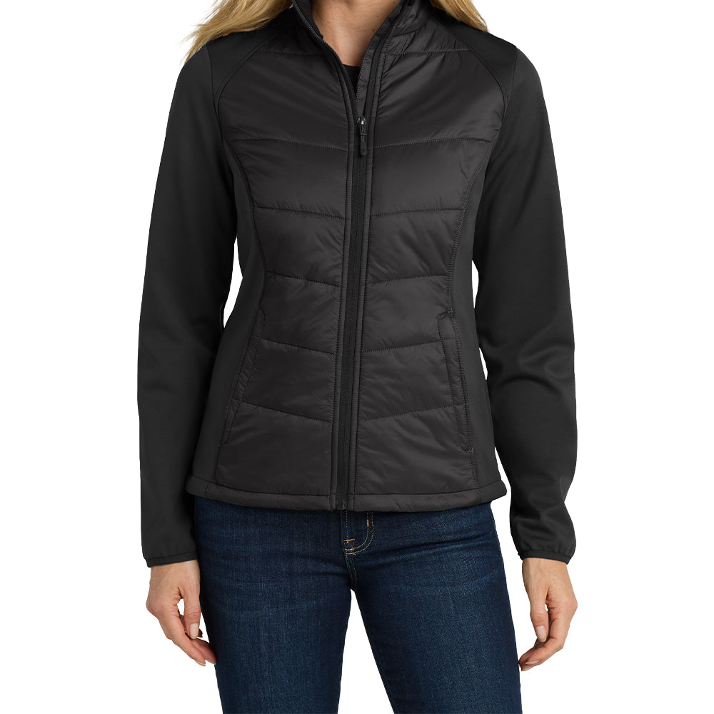 Port Authority® Women's Hybrid Soft Shell Jacket