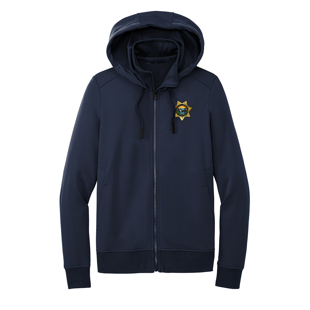 Port Authority® Women's Smooth Fleece Hooded Jacket