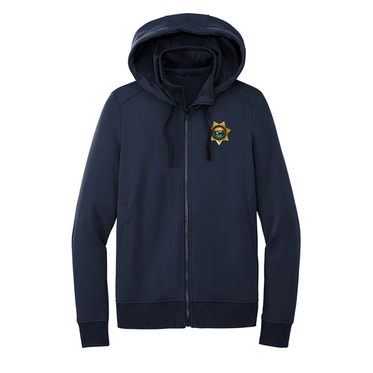 Port Authority® Women's Smooth Fleece Hooded Jacket