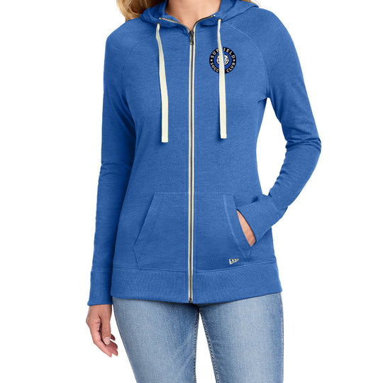 Suffield Soccer Club New Era® Ladies Zip Hoodie