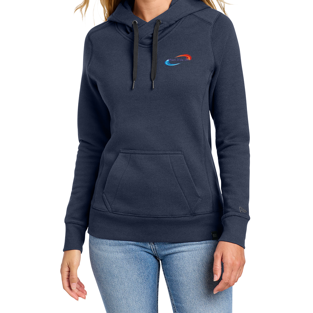 West Side Oil New Era® Women's French Terry Pullover Hoodie