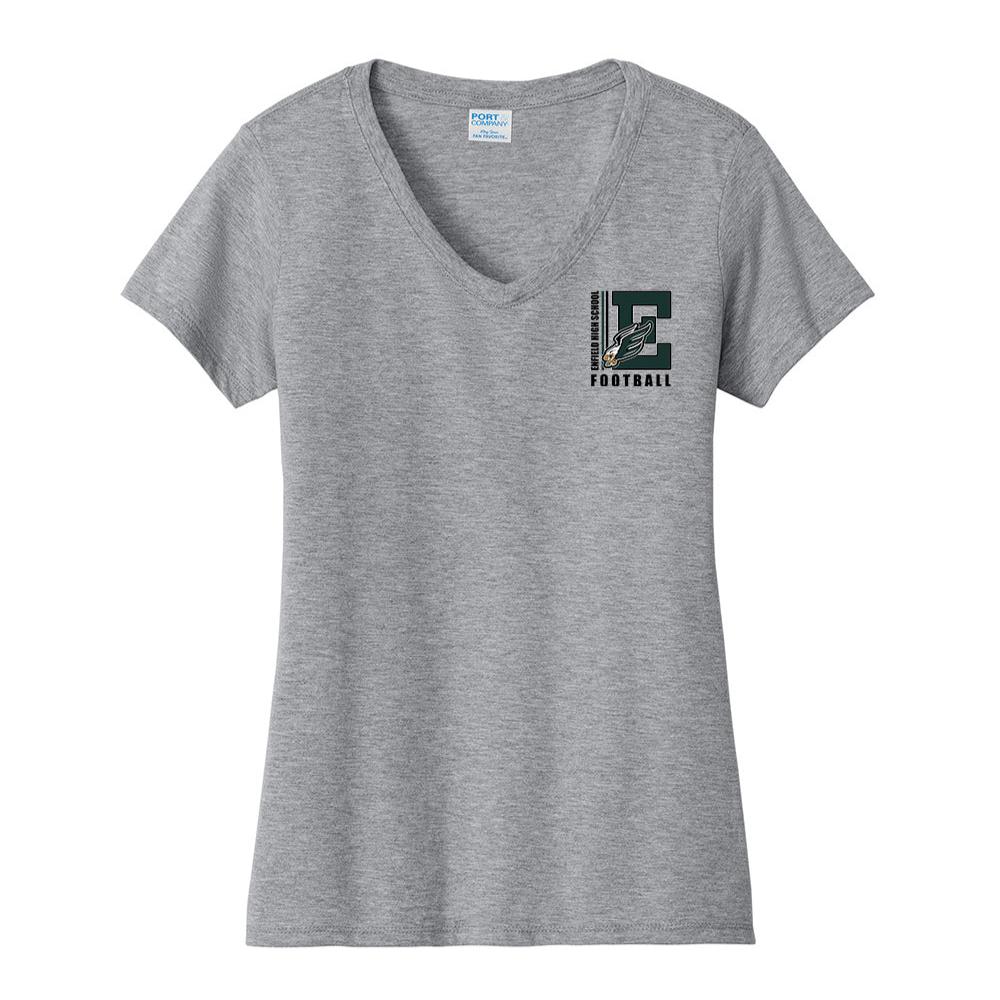 Enfield Football V-Neck Tee