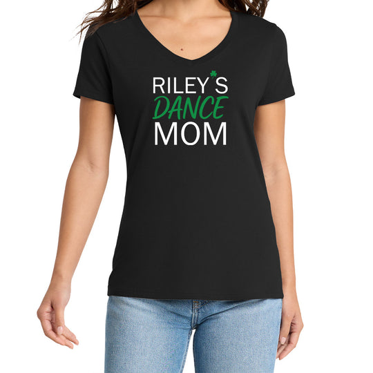 Riley's Dance "RDM" Ladies  V-Neck Tee