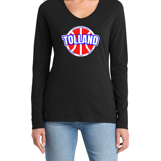 Tolland Ladies "Classic" LS V-Neck Tee