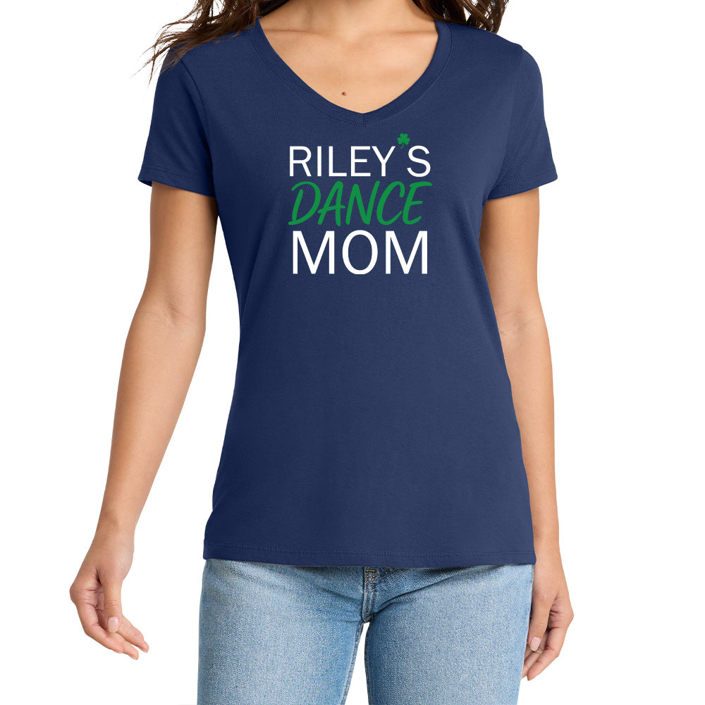 Riley's Dance "RDM" Ladies  V-Neck Tee