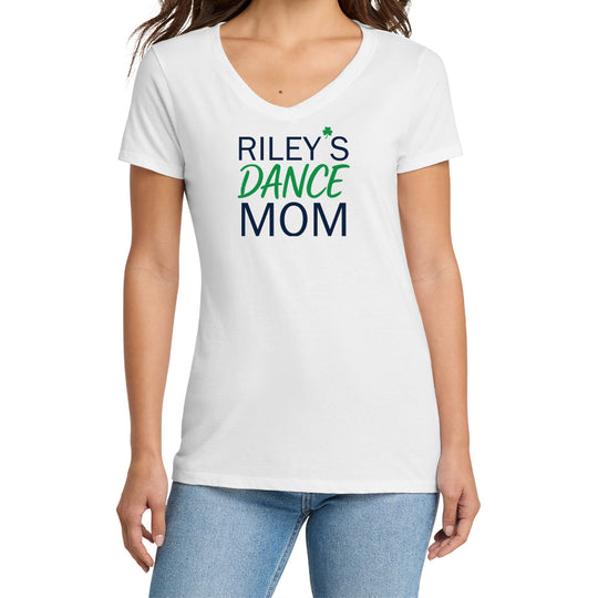 Riley's Dance "RDM" Ladies  V-Neck Tee