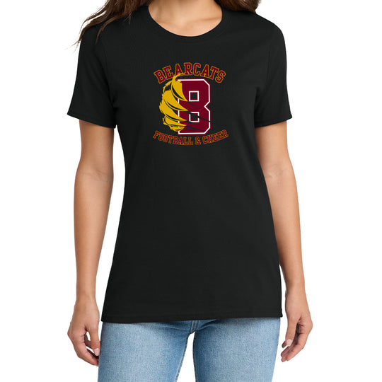 Bearcats Football & Cheer Ladies Tee
