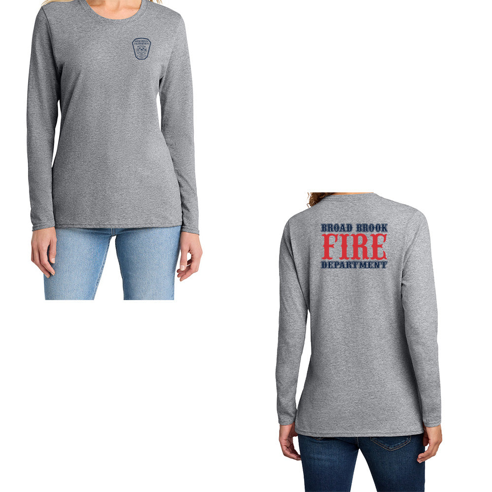 Broad Brook Fire Ladies LS Tee