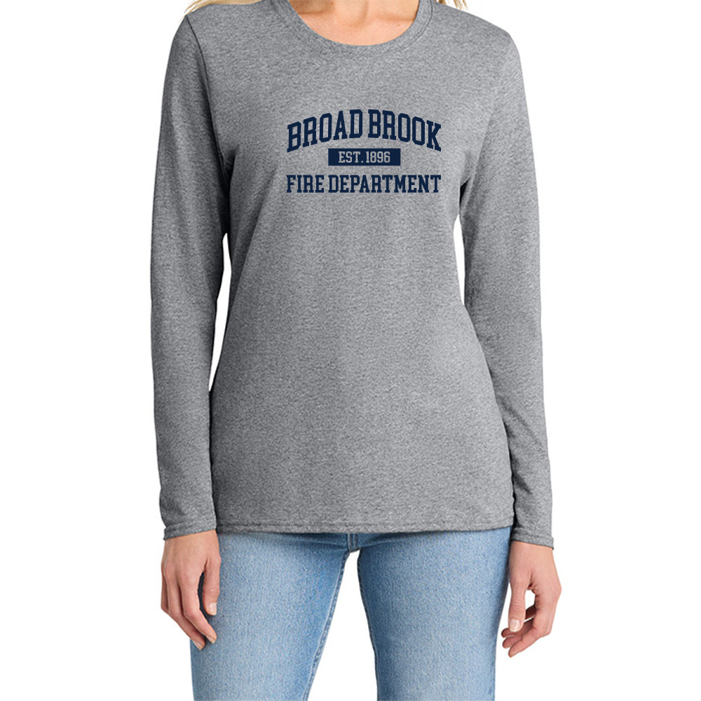 Broad Brook Fire "EST" Ladies LS Tee