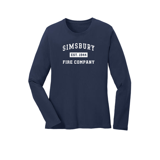 Simsbury Fire Ladies EST. LS Tee