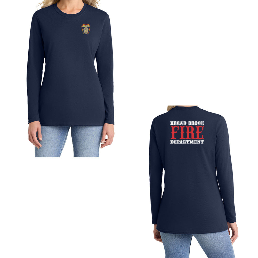 Broad Brook Fire Ladies LS Tee