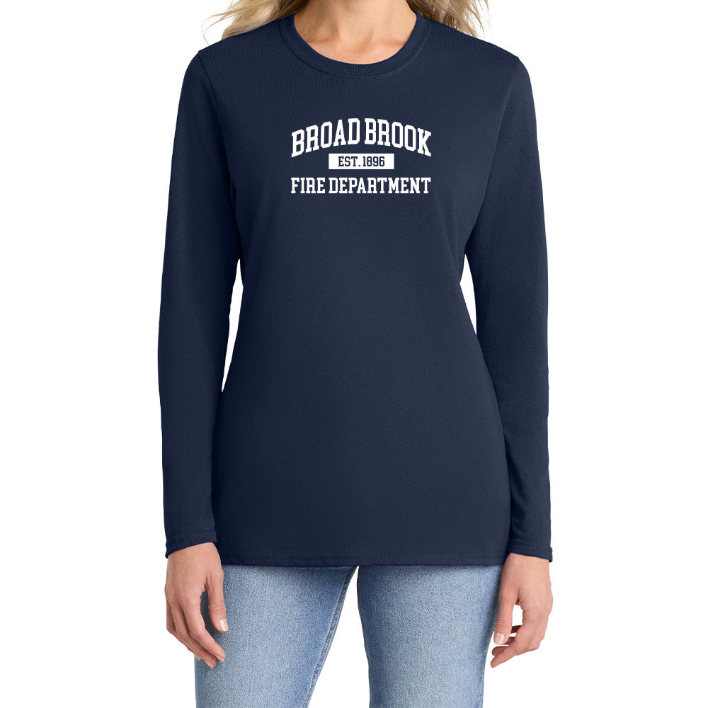 Broad Brook Fire "EST" Ladies LS Tee