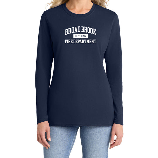 Broad Brook Fire "EST" Ladies LS Tee