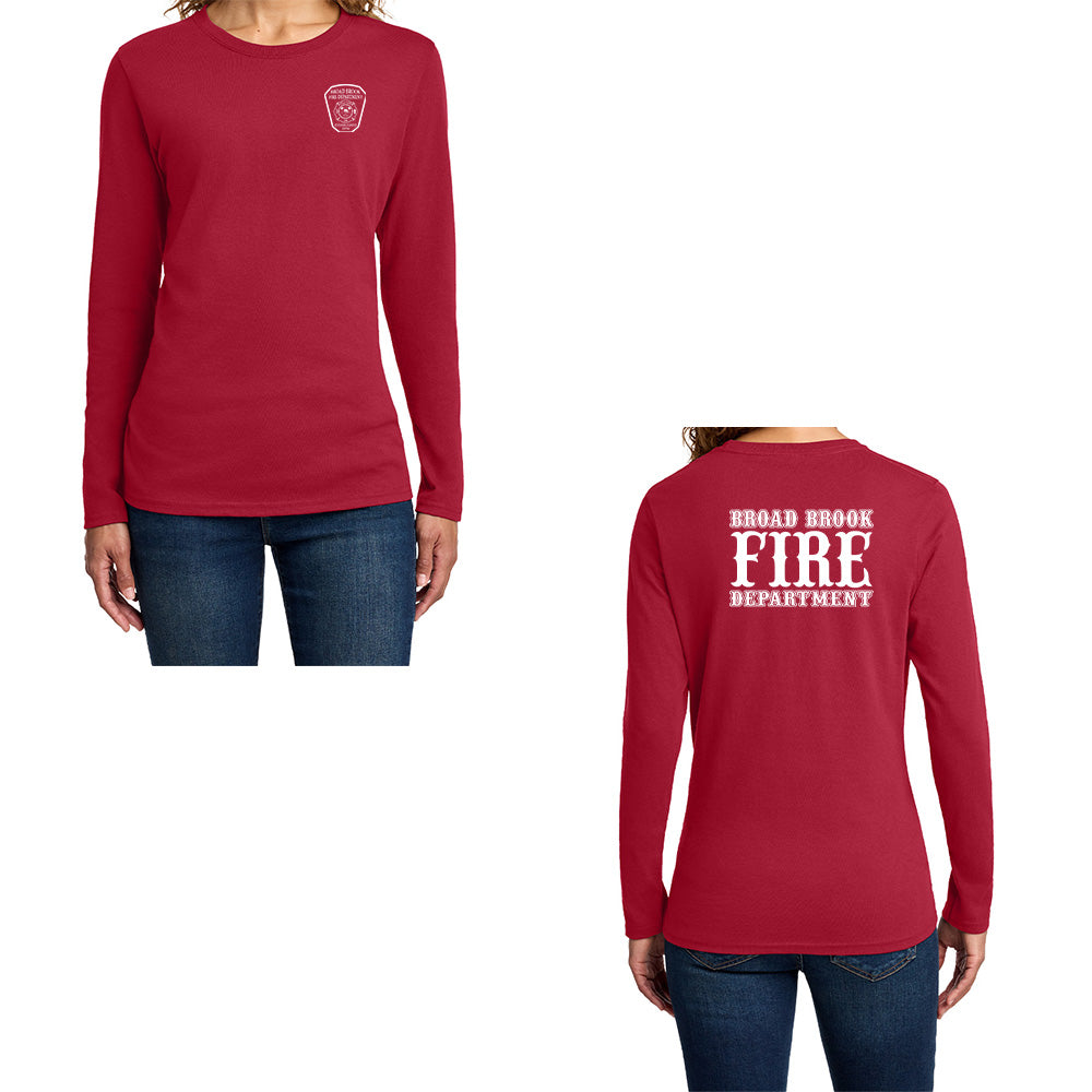 Broad Brook Fire Ladies LS Tee