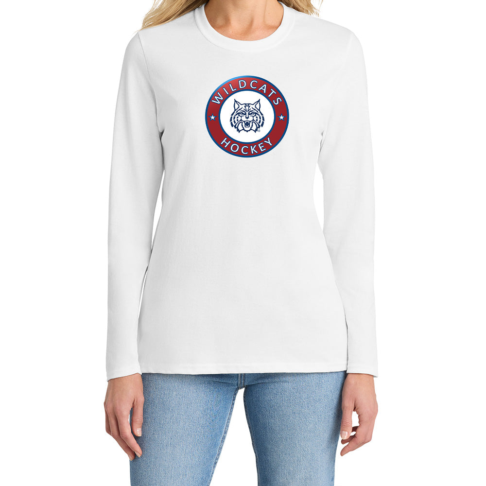 Wildcats Hockey "Classic" Ladies LS Tee