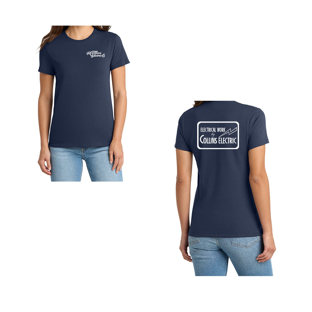 Collins Electric Ladies Work Tee