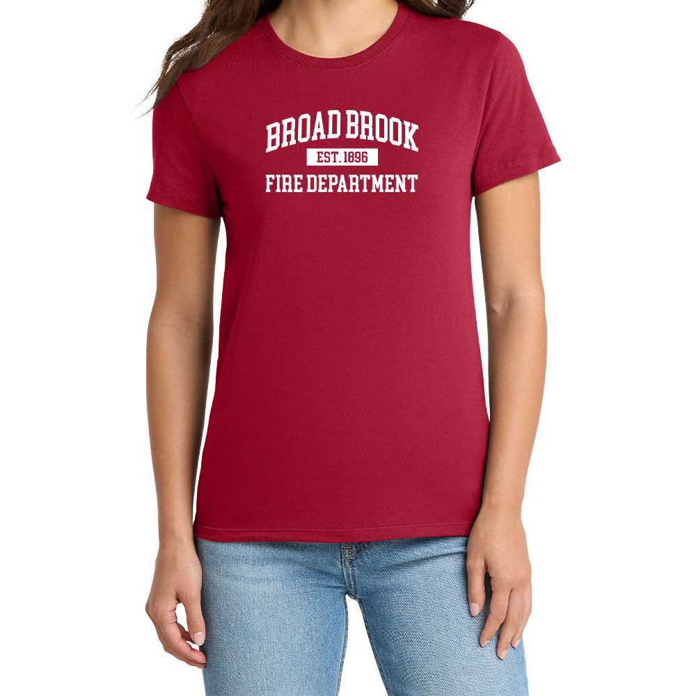 Broad Brook Fire "EST" Ladies Tee