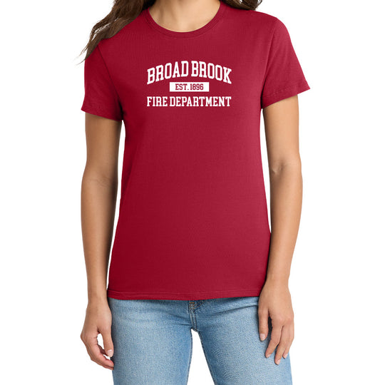 Broad Brook Fire "EST" Ladies Tee