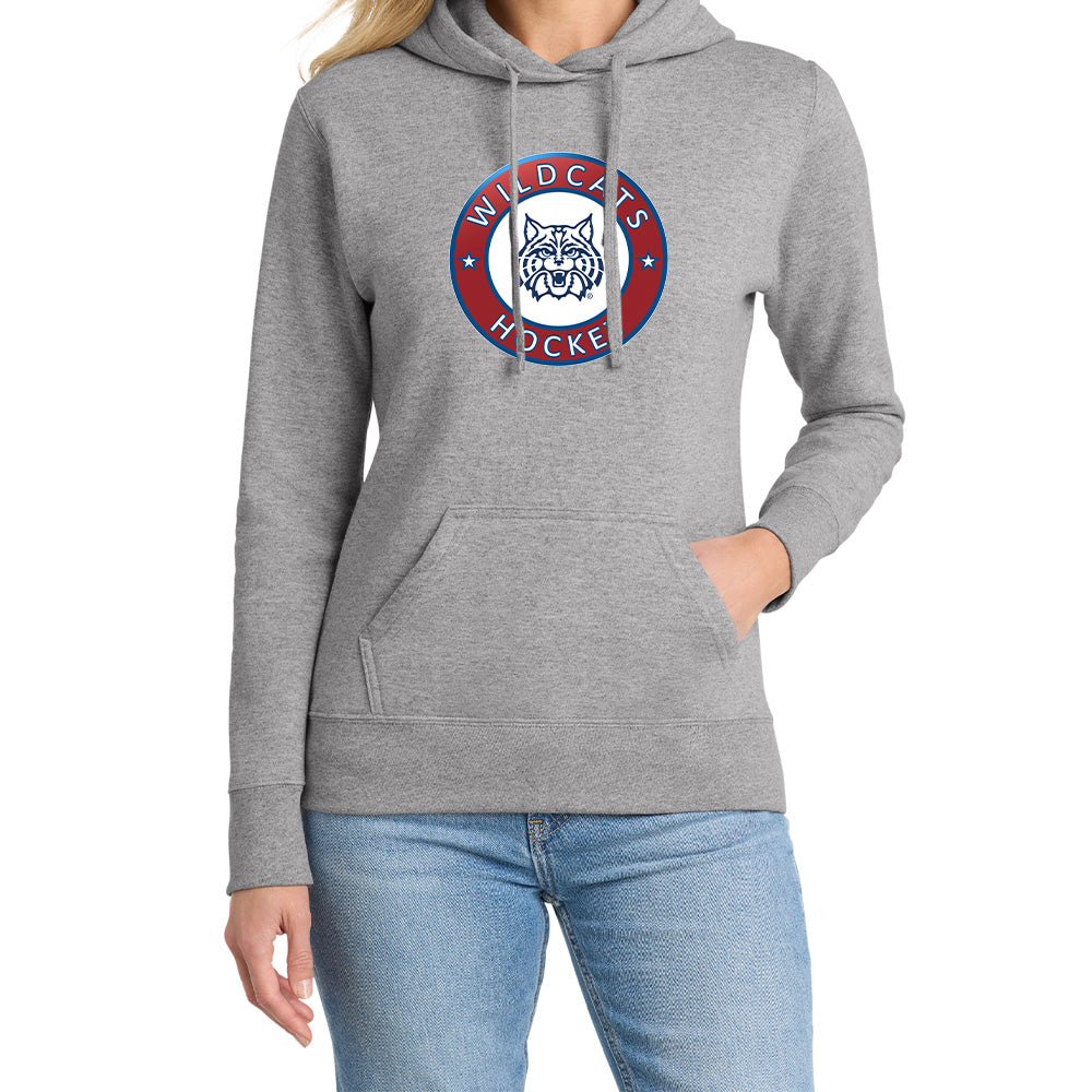 Wildcats Hockey "Classic" Ladies Hoodie